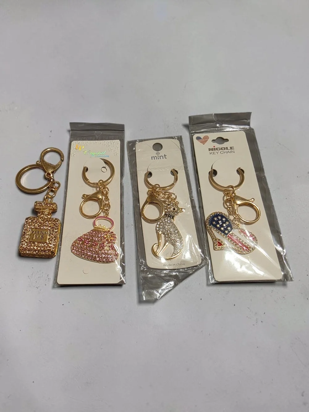 Keychains/Bag Charms - Choice Of 1 - New